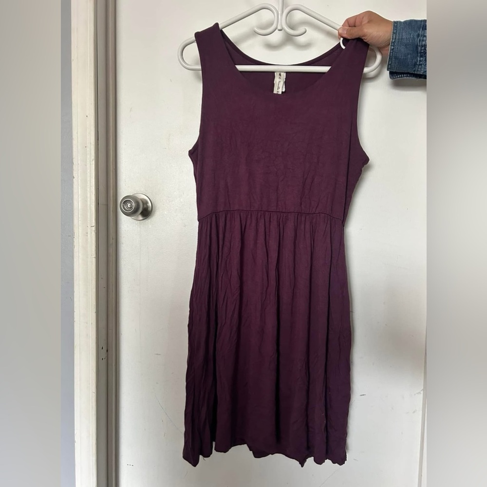 Purple dress